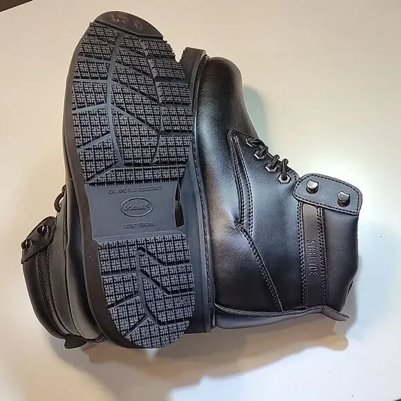 BRAND NEW DrSCHOLL'S LEATHEROIL AND SLIP RESISTANT ANKLE HIGH MEN'S BOOT